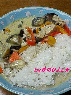簡単!美味しいぃ~♪グリーンカレー-レシピのメイン写真