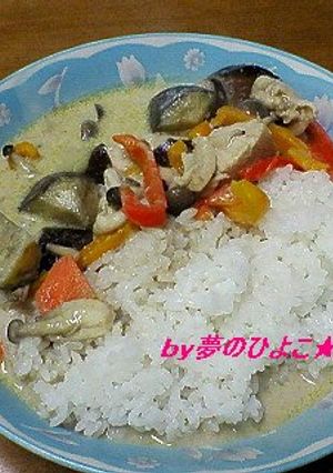 簡単！美味しいぃ～♪グリーンカレー-レシピのメイン写真