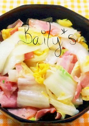 白菜とベーコンの簡単煮-レシピのメイン写真