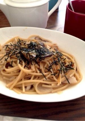 和風生姜スープのワンポットパスタ-レシピのメイン写真