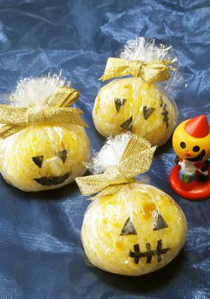 ハロウィン♡パンプキンおにぎり♡-レシピのメイン写真