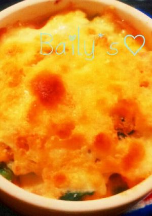 かぼちゃとほうれん草のグラタン-レシピのメイン写真