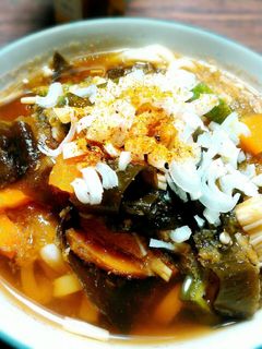 オクラおろしうどん-レシピのメイン写真