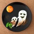 ハロウィンな目玉焼き。