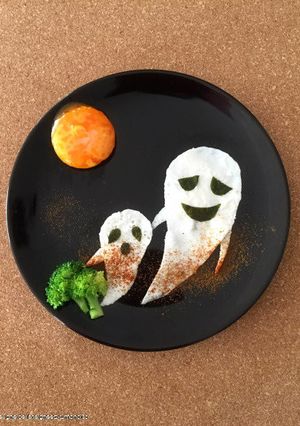 ハロウィンな目玉焼き。-レシピのメイン写真