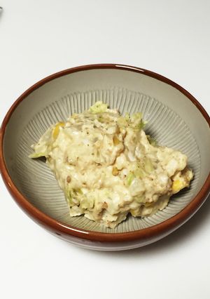 ゴマ香る！ワンボール和風ポテトサラダ-レシピのメイン写真