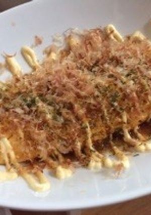 お好み焼き風 なんちゃってオムレツ！-レシピのメイン写真