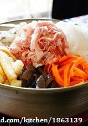 豚汁風のみそ鍋☆豚汁リボン鍋-レシピのメイン写真