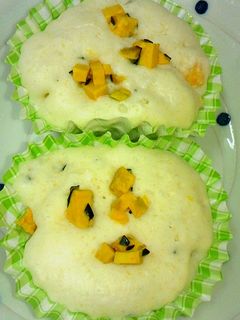レンジで簡単★カボチャの蒸しパン-レシピのメイン写真