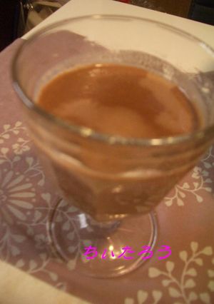 生チョコプリン-レシピのメイン写真