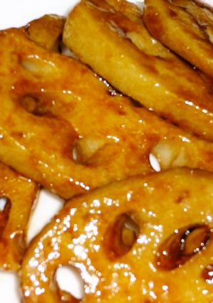 ソースが決め手!蓮根ステーキ-レシピのメイン写真