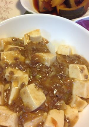 あまり辛くない、和風麻婆豆腐ごはん-レシピのメイン写真