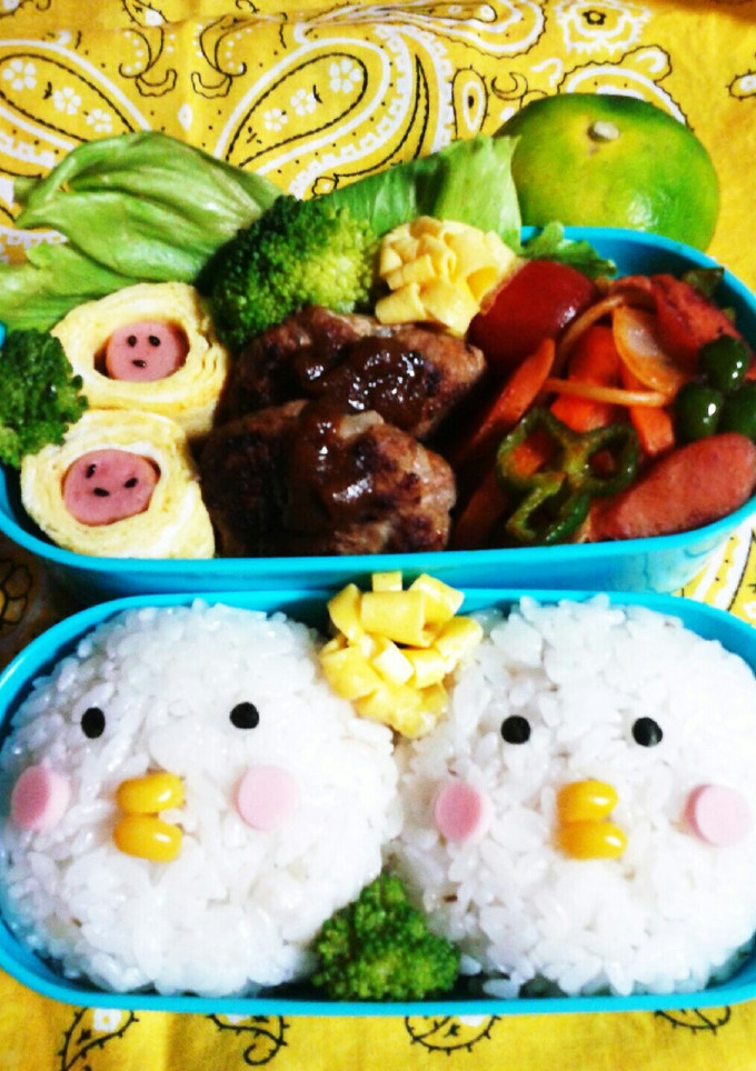 簡単ヒヨコちゃんおにぎり-レシピのメイン写真