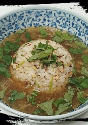 サンマと大根おろしのスープチャーハン-レシピのメイン写真
