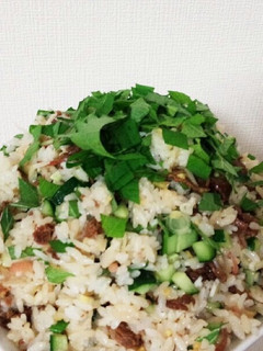 牛しぐれ煮のまぜご飯-レシピのメイン写真