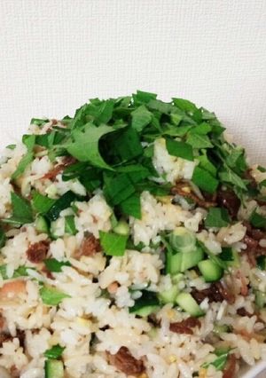 牛しぐれ煮のまぜご飯-レシピのメイン写真