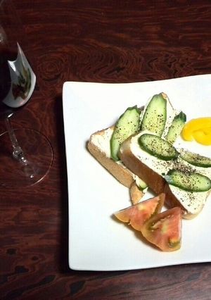 超簡単♪クリームチーズトースト-レシピのメイン写真