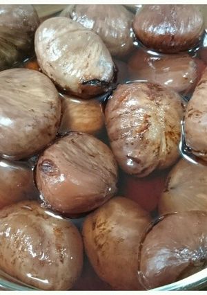 栗の渋皮煮-レシピのメイン写真