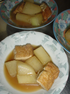 大根と厚揚げのしょうゆ煮-レシピのメイン写真