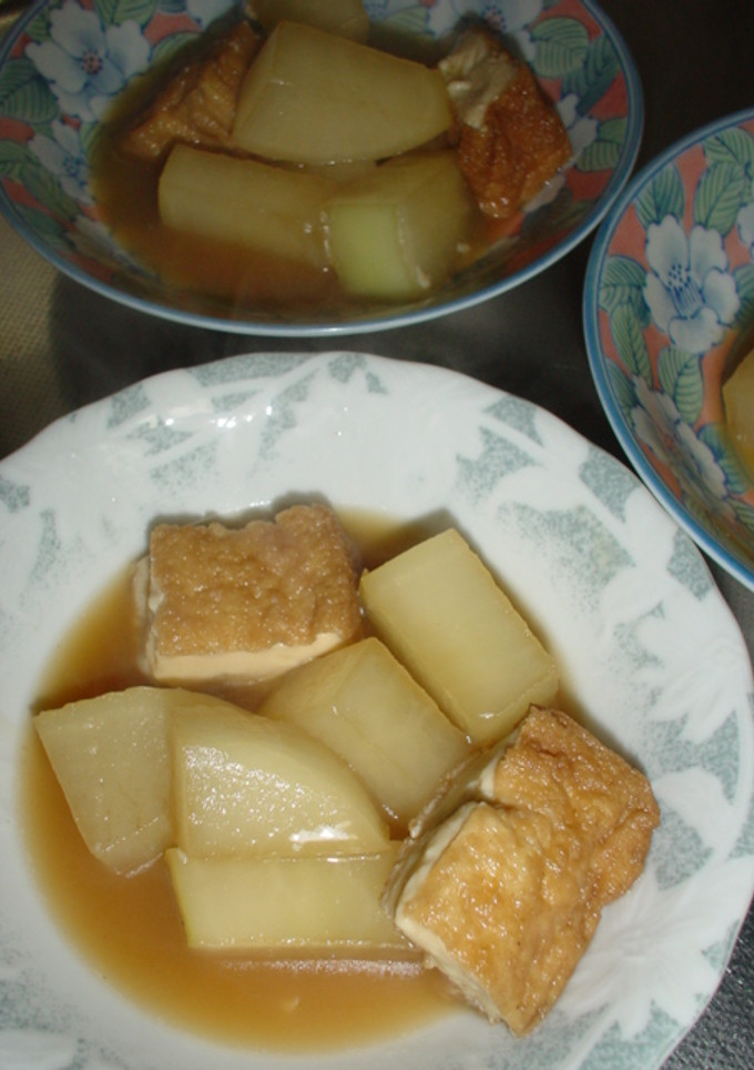 大根と厚揚げのしょうゆ煮-レシピのメイン写真
