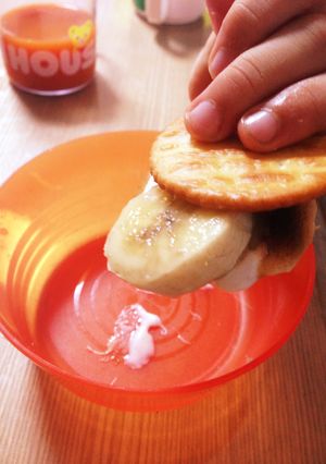 バナマシュッツ！笑！おやつです-レシピのメイン写真