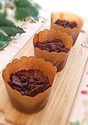 こうや豆腐でチョコマフィン♡-レシピのメイン写真
