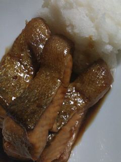 秋鮭の照り焼き、大根おろし添え☆-レシピのメイン写真