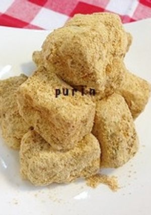 高野豆腐 de きなこドーナッツ風-レシピのメイン写真