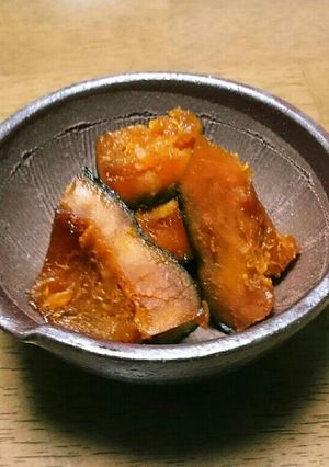 初めての「カボチャの煮物」-レシピのメイン写真