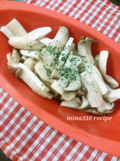 レンジで♪さっぱりレモン風味エリンギ-レシピのメイン写真