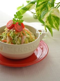 マヨ不使用♪お豆腐クリームでコールスロー-レシピのメイン写真