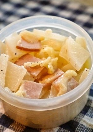 お弁当に☆簡単安い旨い大根ハムチーズ-レシピのメイン写真