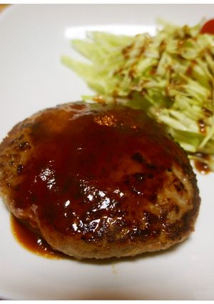 基本のハンバーグ-レシピのメイン写真