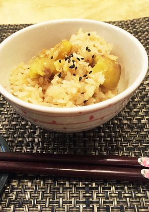 ほんのり甘〜い栗♡もちもち栗ごはん-レシピのメイン写真