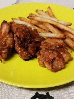 玉ねぎと鶏肉の合わせ揚げ-レシピのメイン写真
