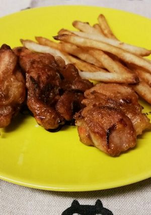 玉ねぎと鶏肉の合わせ揚げ-レシピのメイン写真
