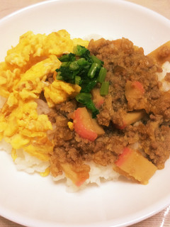 あさひ粉豆腐でそぼろ丼-レシピのメイン写真