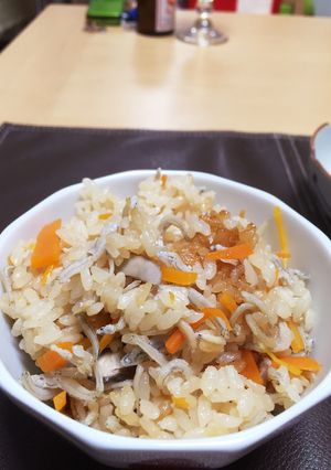 ちりめんじゃこの炊き込みごはん-レシピのメイン写真