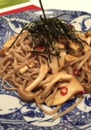 エリンギとシメジの炒めそば-レシピのメイン写真