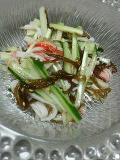 もずくの酢の物-レシピのメイン写真