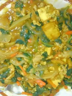 厚揚げと豚肉の和風カレー炒め-レシピのメイン写真