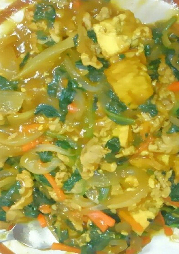 厚揚げと豚肉の和風カレー炒め-レシピのメイン写真