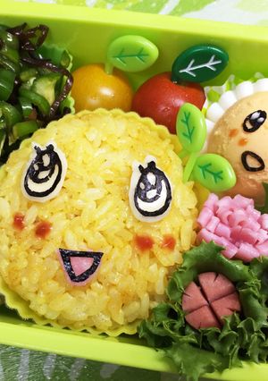 キャラ弁☆ふなっしー-レシピのメイン写真