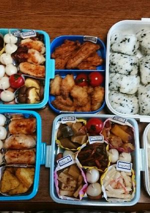 2015運動会弁当-レシピのメイン写真