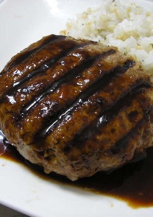 グリルロンドで焼く絶品ハンバーグ-レシピのメイン写真