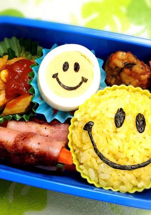 キャラ弁☆デコ弁☆スマイル-レシピのメイン写真