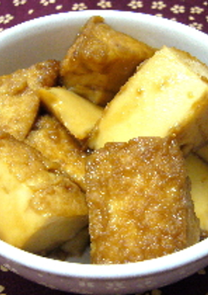 おばあちゃんの味♪厚揚げ煮-レシピのメイン写真