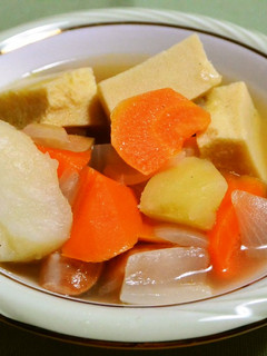 高野豆腐入りポトフ-レシピのメイン写真