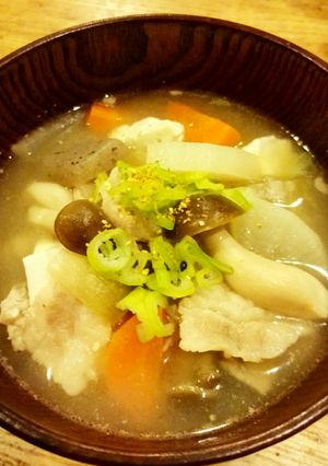 クンくん家の絶対美味しい豚汁-レシピのメイン写真