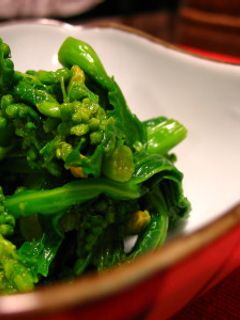 菜の花の辛子醤油和え-レシピのメイン写真
